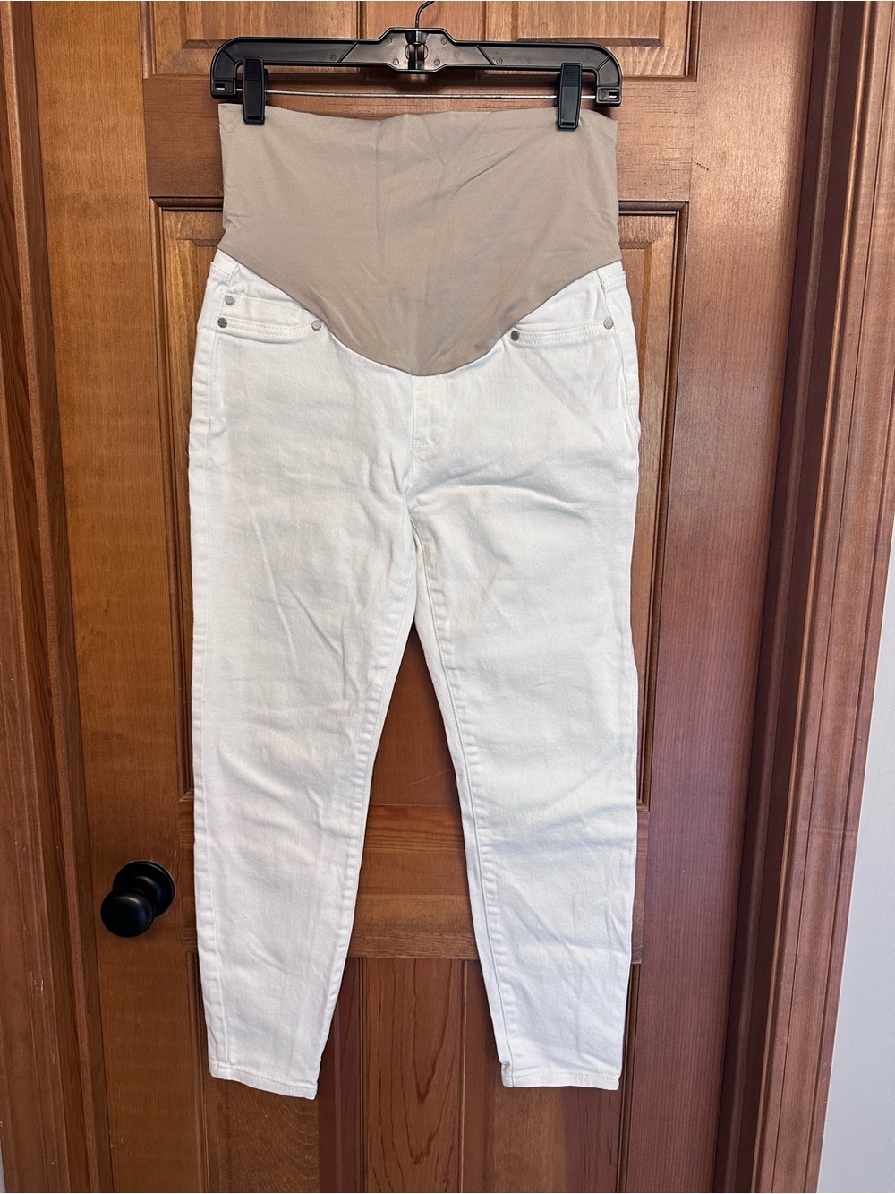 Liverpool Jeans Company Maternity White Skinny Jeans Size 6